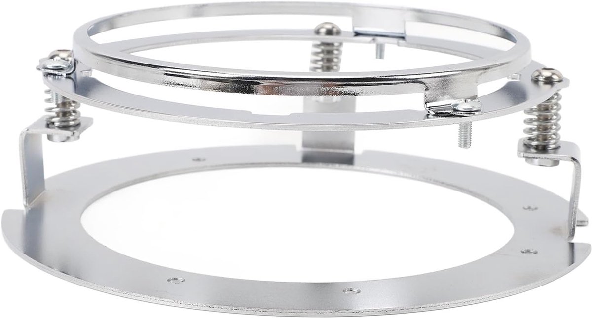 SnelShoppen - 5.75 Inch Ronde Koplamp Beugel, Universele Montagebeugel voor Auto en Motor, Duurzaam IJzer, Geschikt voor Passagiers- en Bestuurderszij