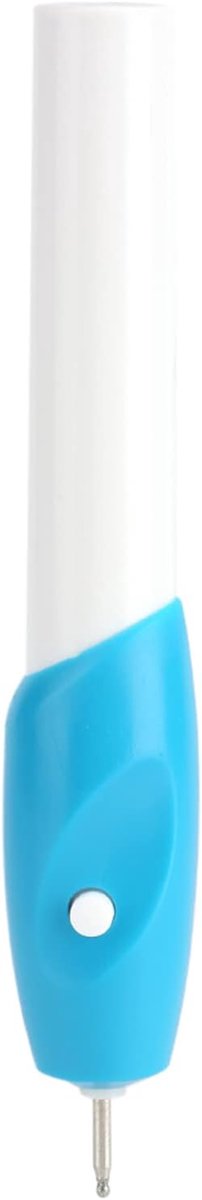 SnelShoppen - Mini Graveerpunt, 1 Stuk Graveertool Pen voor Glas, Metaal, Kunststof, Hout - Batterij Aangedreven (Batterij Niet Inbegrepen)