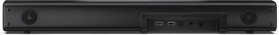 Soundbar - Audio Systeem - Muziek Luisteren - Draadloze Connectiviteit - 55 cm Lang - Zwart — afbeelding 3