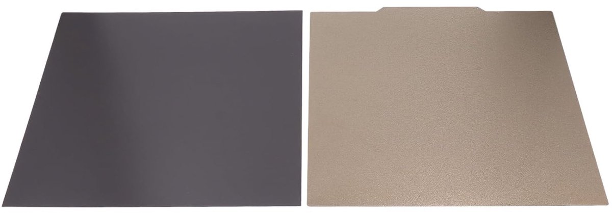 SnelShoppen - Dubbelzijdige Textuur PEI Plaat 332x340 Mm 3D Printer Onderdelen voor Raise3d Pro2 PRO 2 PLUS - Gemakkelijk Onderhoud, Ideaal voor Preci