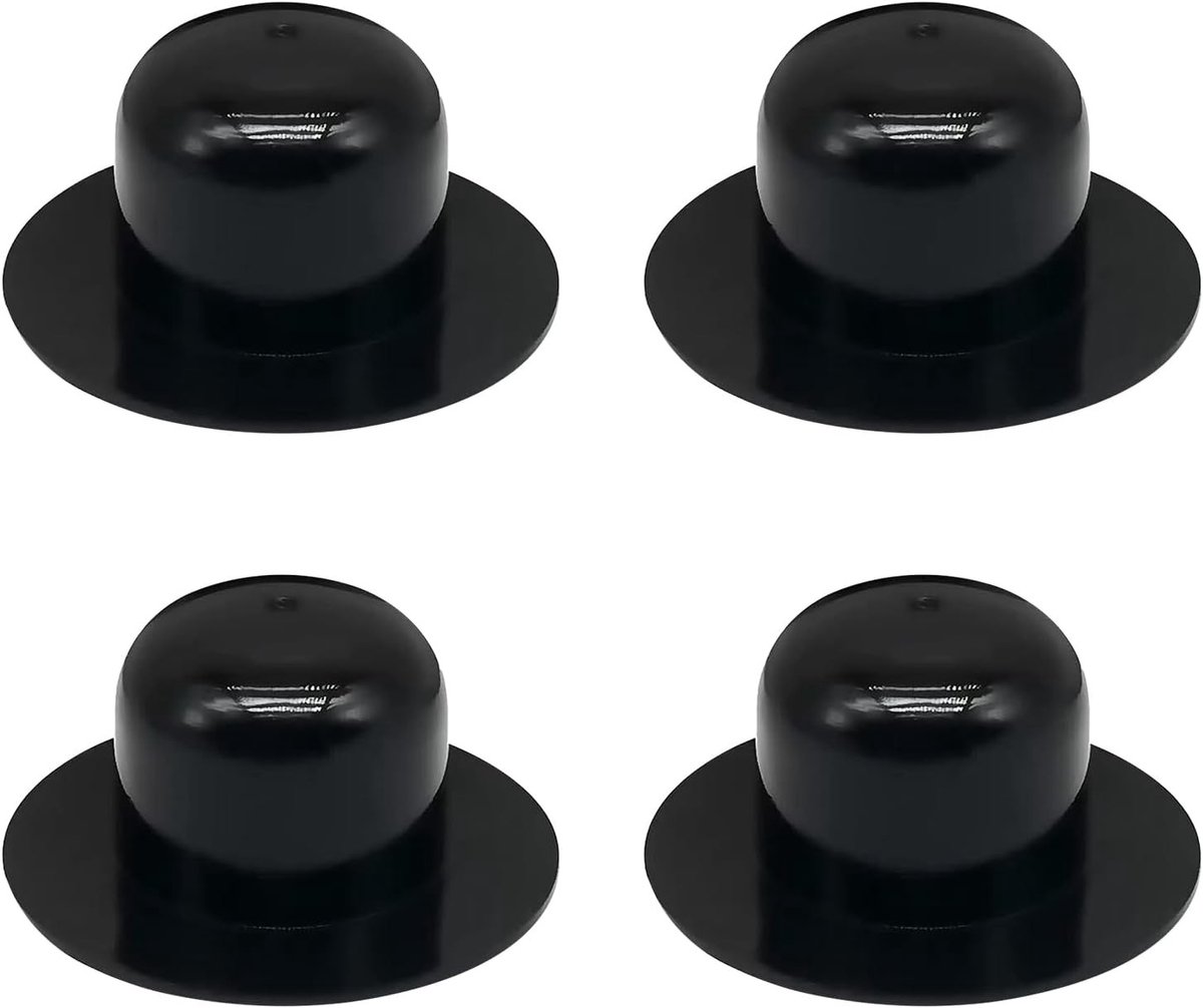 Zwembadadapter Set - Zwart - 4 Stuks - Aansluitset voor Zwembadaansluitingen - Voor Veilig Afsluiten