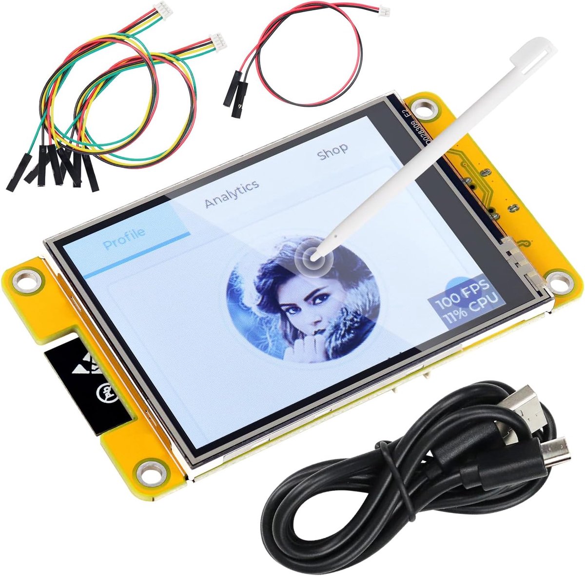Freenove ESP32 Display CYD Aanraakscherm 2,8 Inch 240x320 Pixel TN 7789 - ShopVlot