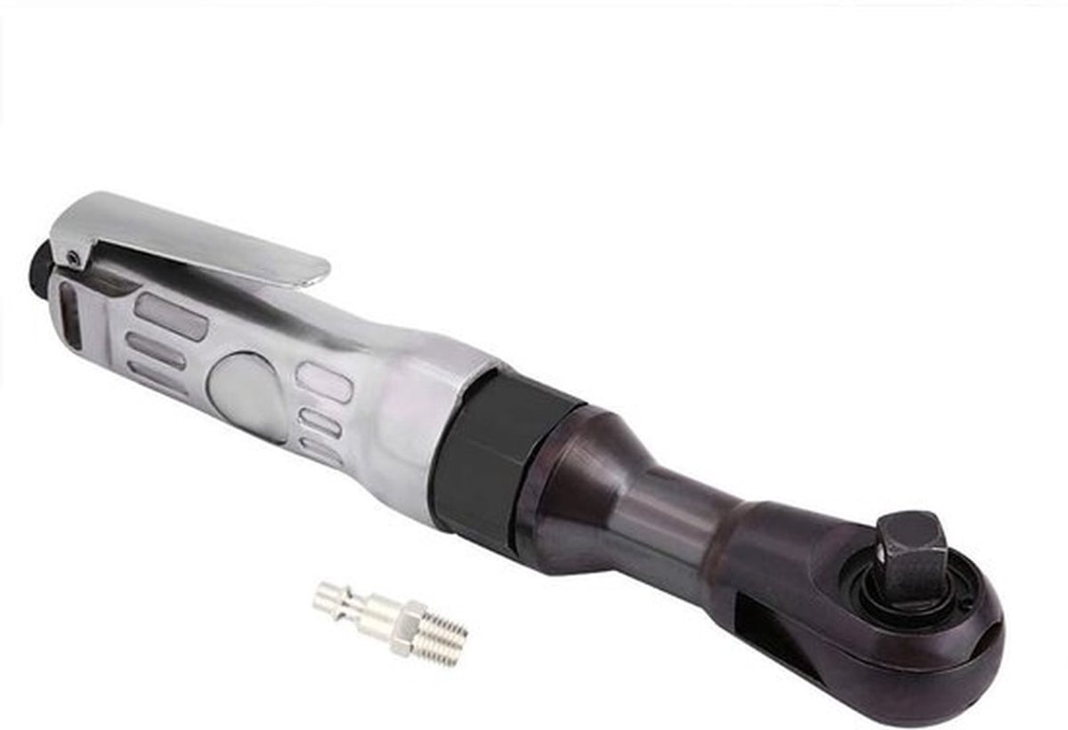Air Ratelsleutel - Pneumatische Auto Reparatie Tool - Heavy Duty - Compact - Ergonomische Handgreep - 1/4in Luchtinlaat - 1/2in Torsion D...