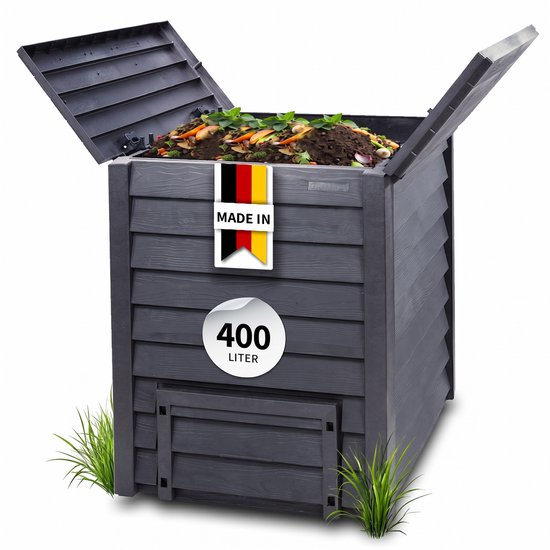Garantia Thermo-Wood composteerbak - 400 L zonder bodemrooster