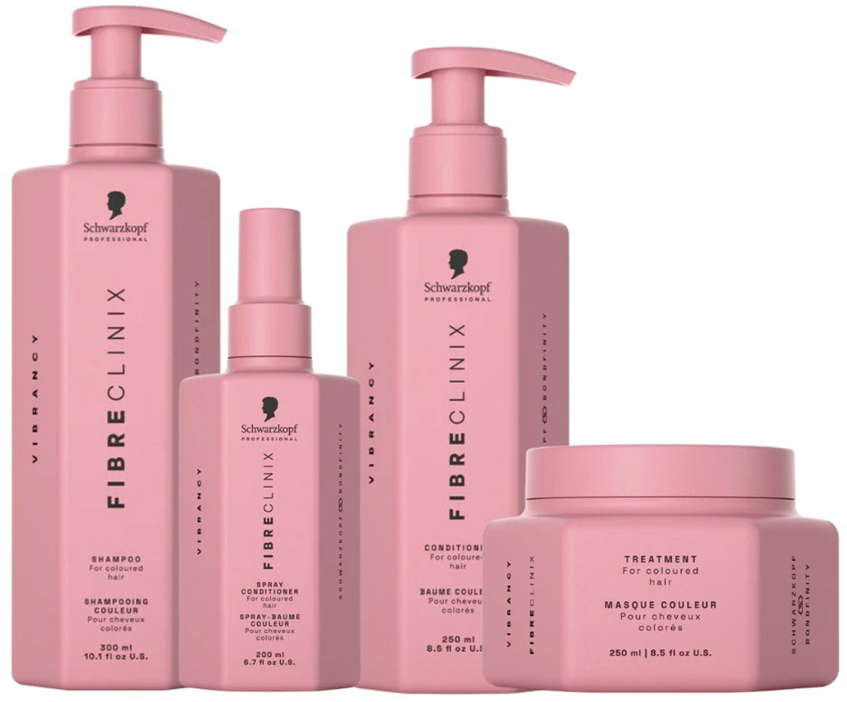 Fibre Clinix - Vibrancy Complete Care Set - 300+250+250+200ml