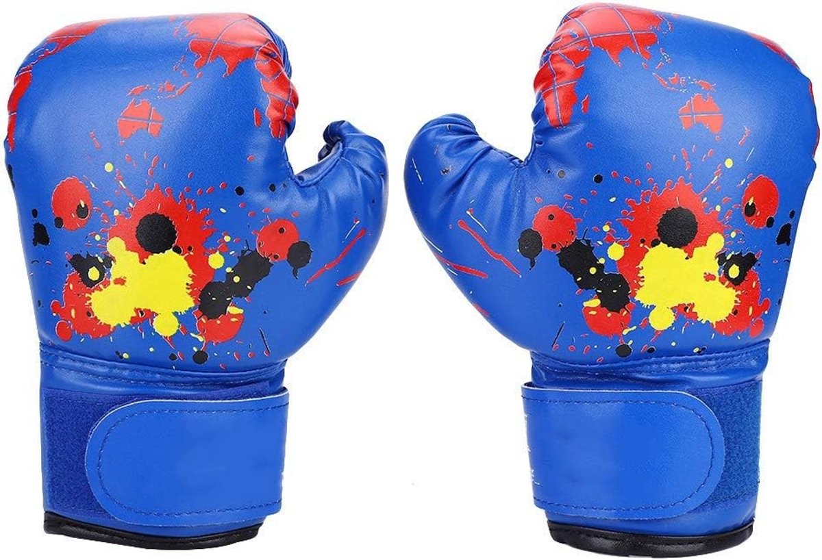 Ademend Bokshandschoenen voor Kinderen van Hoge Kwaliteit PU Leer, Geschikt voor 2-11 Jaar, Ideaal voor Boksen, Muay Thai en Vechttraining