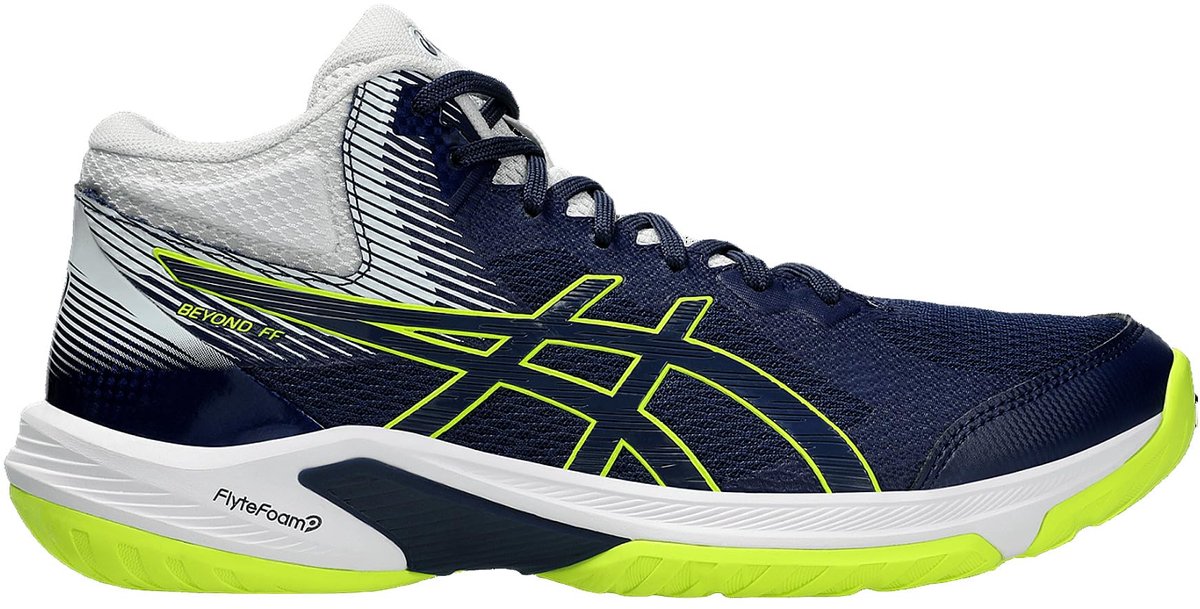 Asics Beyond FF Badmintonschoenen / 46 Wit