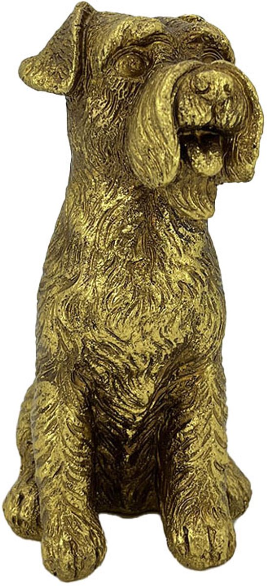 Ornament Sniff hond goud