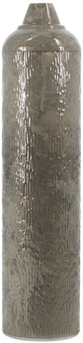 Metalen vaas striped sandstone