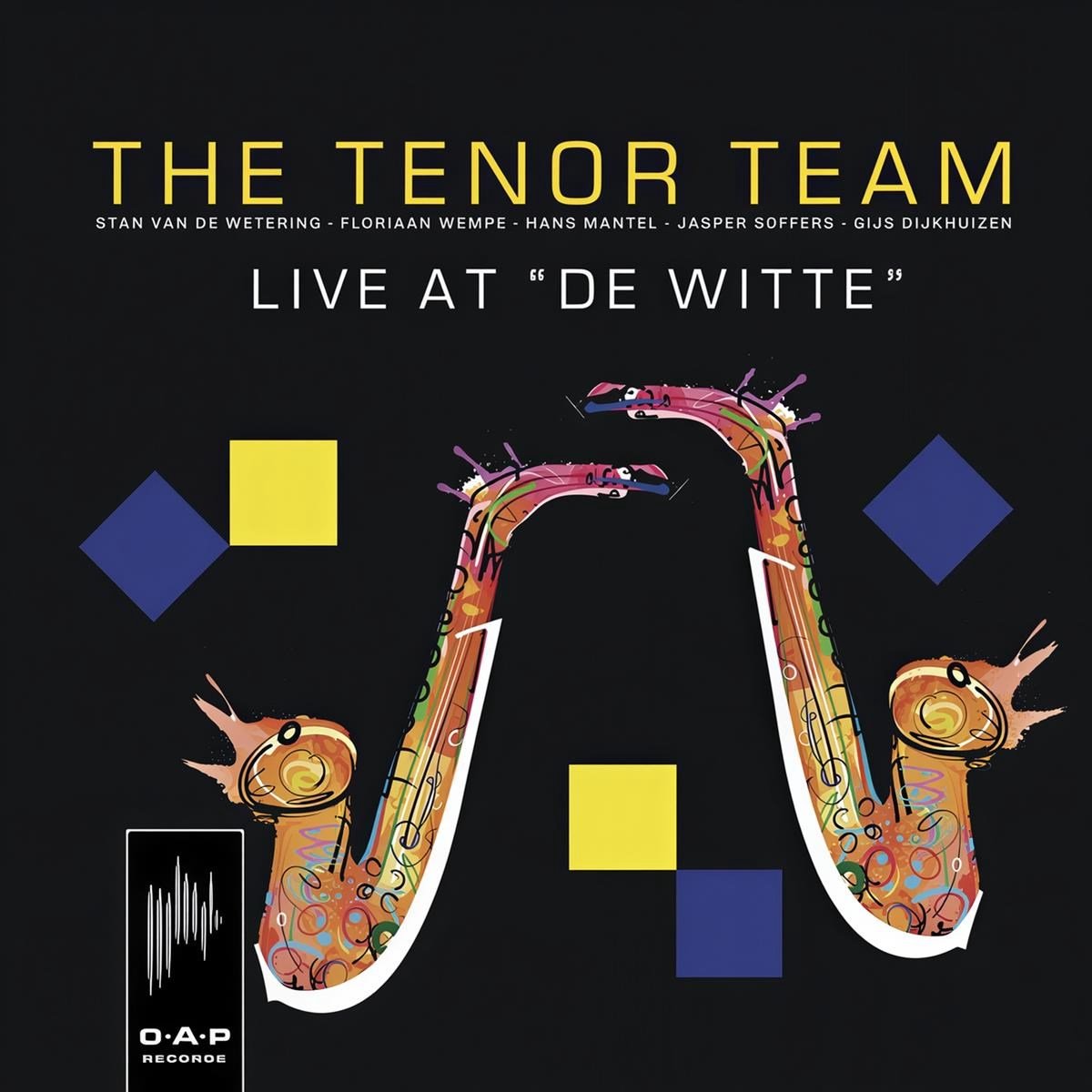 The Tenor Team - Live At De Witte (CD)