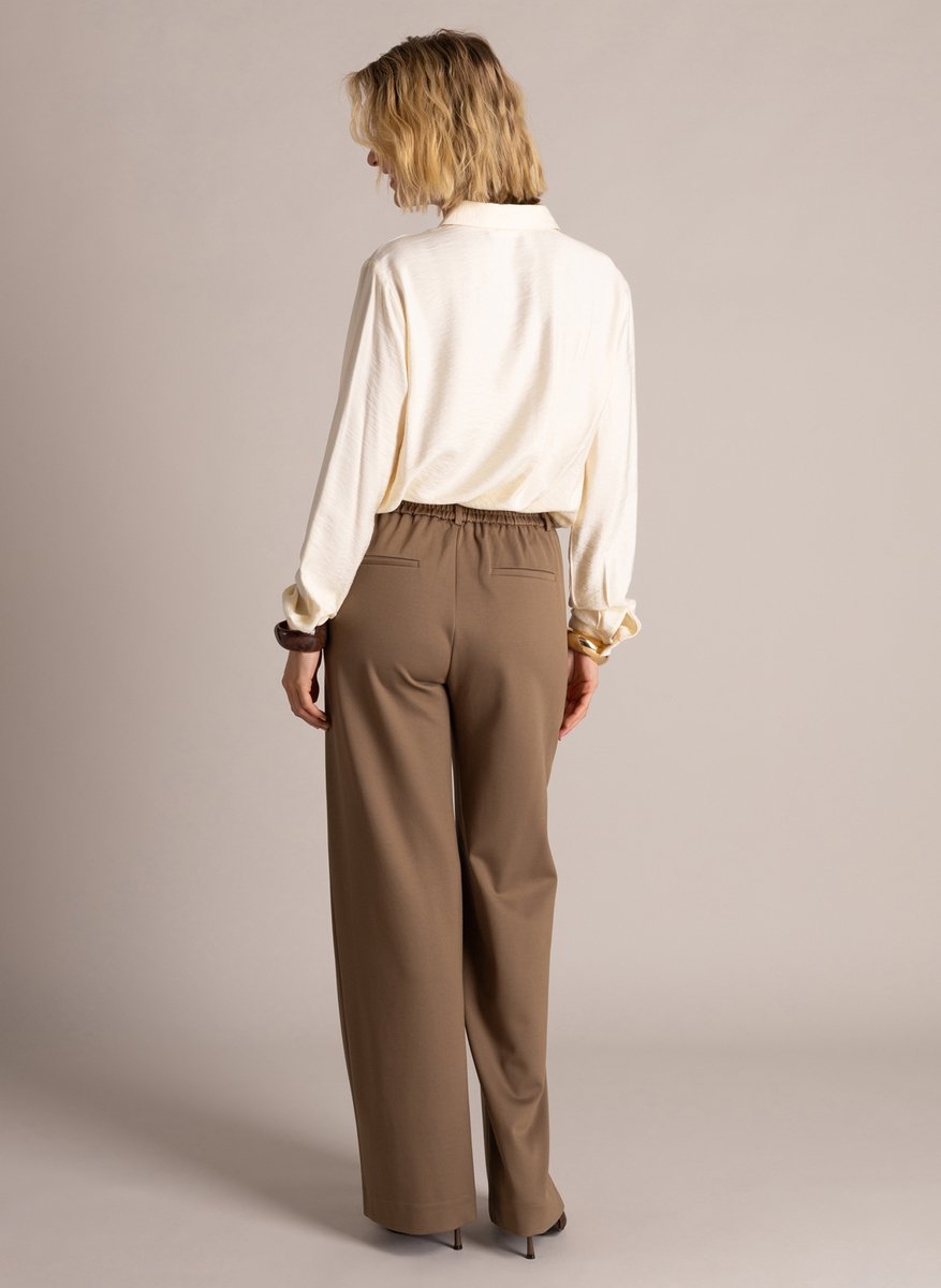 YEST Ivette Essential Tops - Beige Cream - maat 44