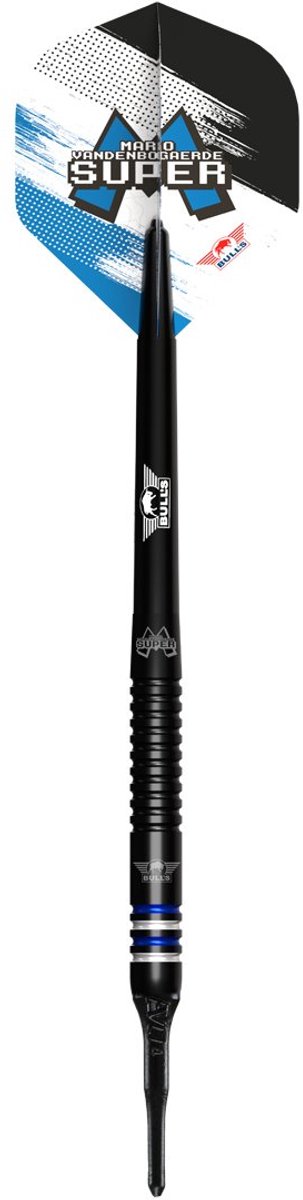Bull's - Soft Tip Dartpijlen - Mario VandenBogaerde E2 - 90% Tungsten - 20 Gram van Merkloos — afbeelding 4