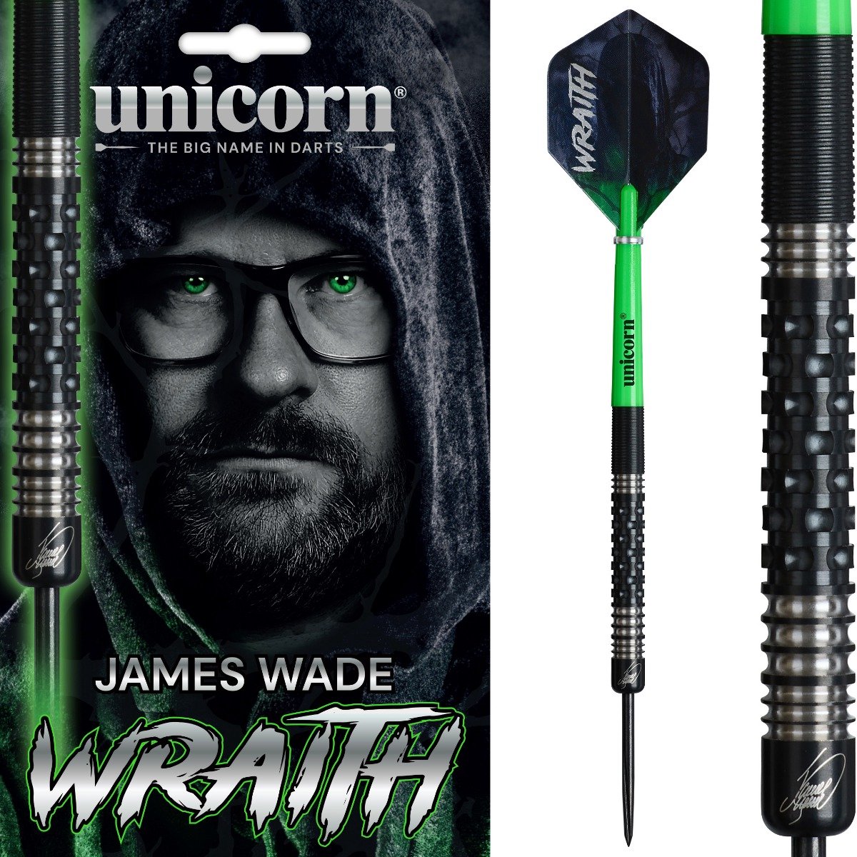 Unicorn Wraith James Wade Phase 2 90% - Dartpijlen