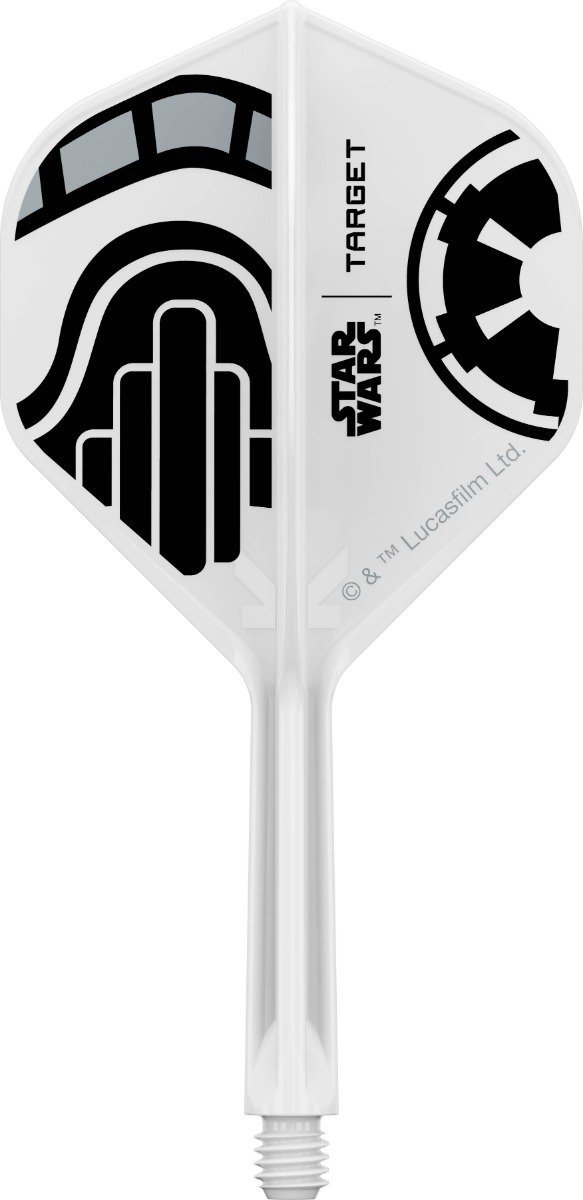 Target Star Wars K-Flex Storm Trooper NO2 - Dart Flights van Target — afbeelding 3