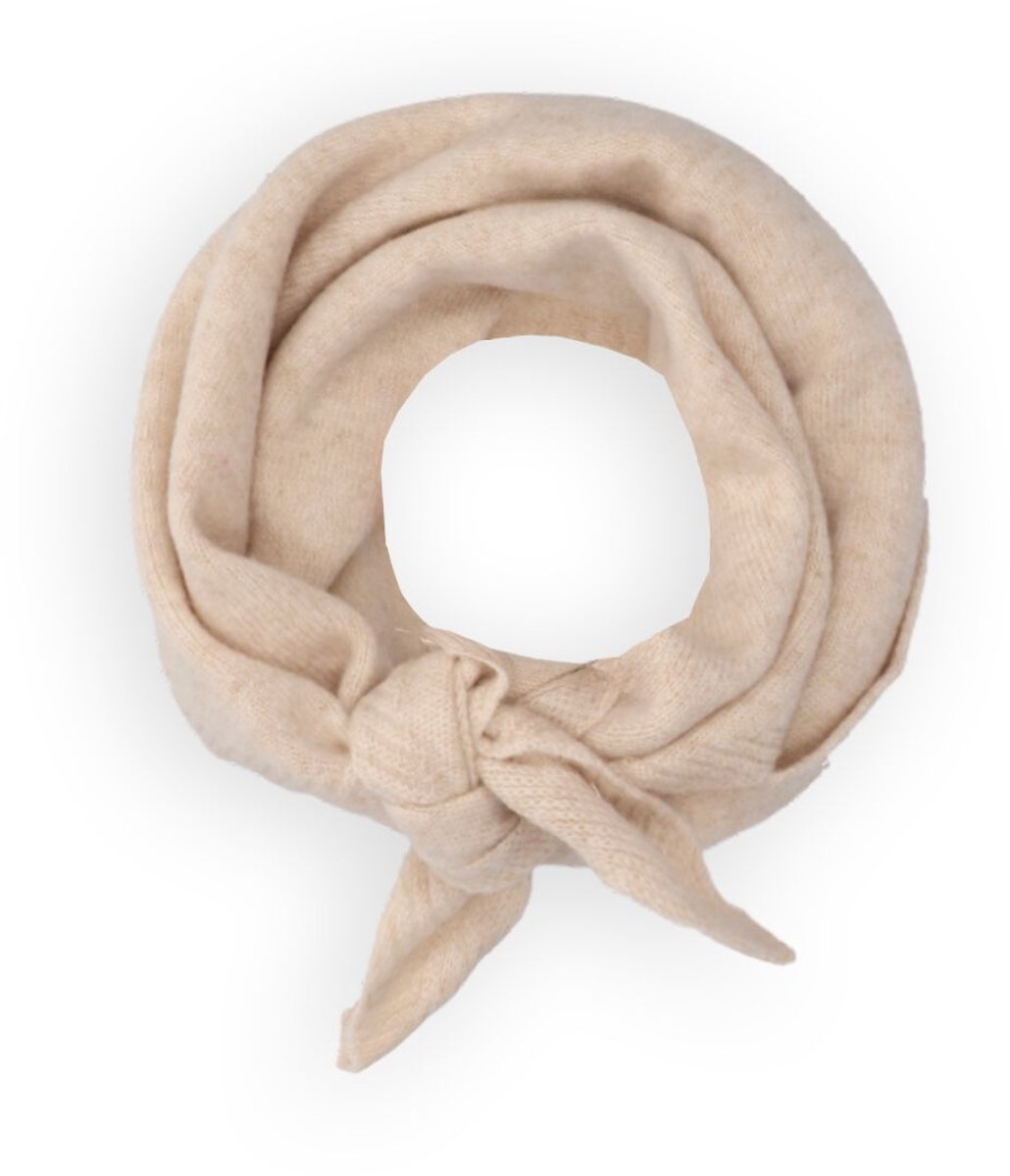 BONNIE STUDIOS Bonnie Wool Scarf Sjaals Dames - Beige - Maat ONESIZE