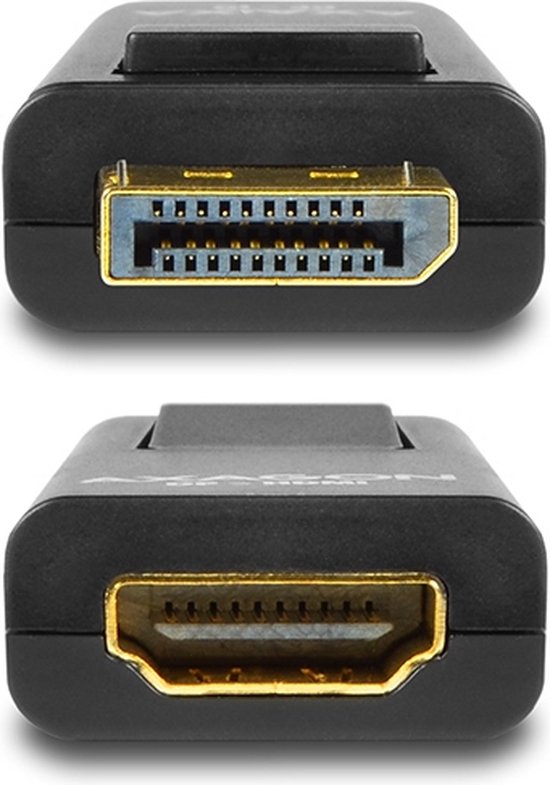 Nanocable 10.15.0704 - DVI to SVGA adapter, male female, 24 5/M-HDB15/H, black