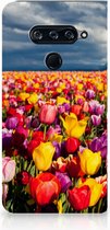 LG V40 Thinq Smart Cover Tulpen