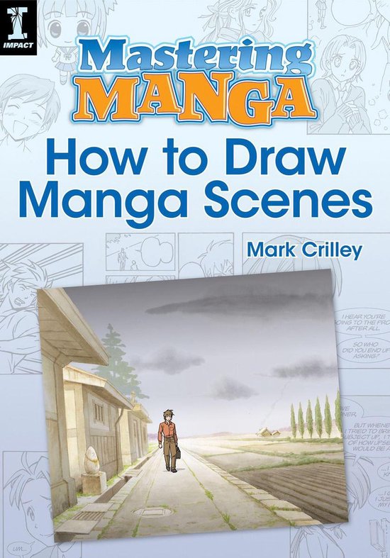 Mastering Manga, How to Draw Manga Scenes - cover