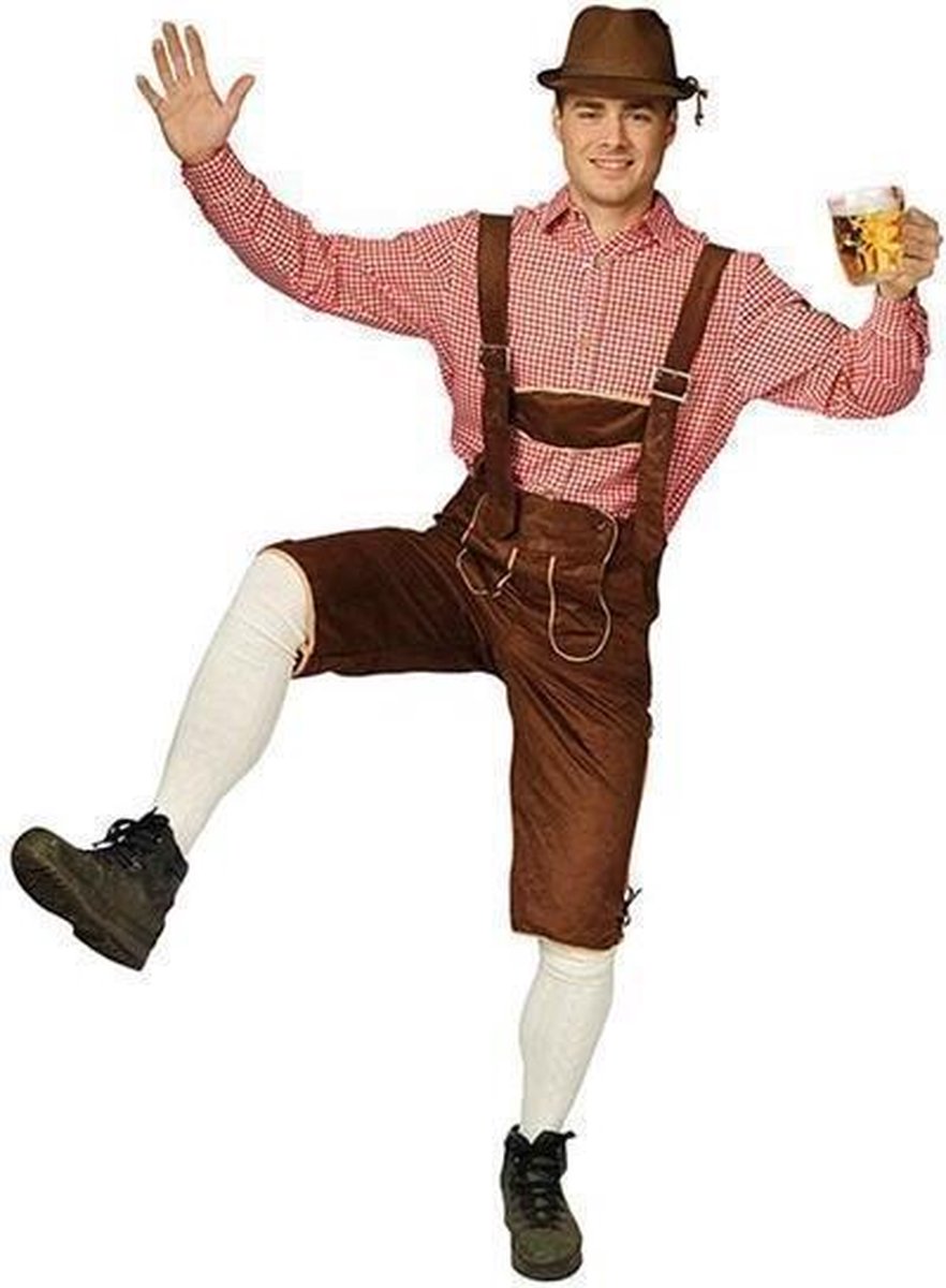Tiroler Lederhose Anton - Maat 56