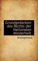 Grundgedanken Des Rechts Der Nationalen Minderheit