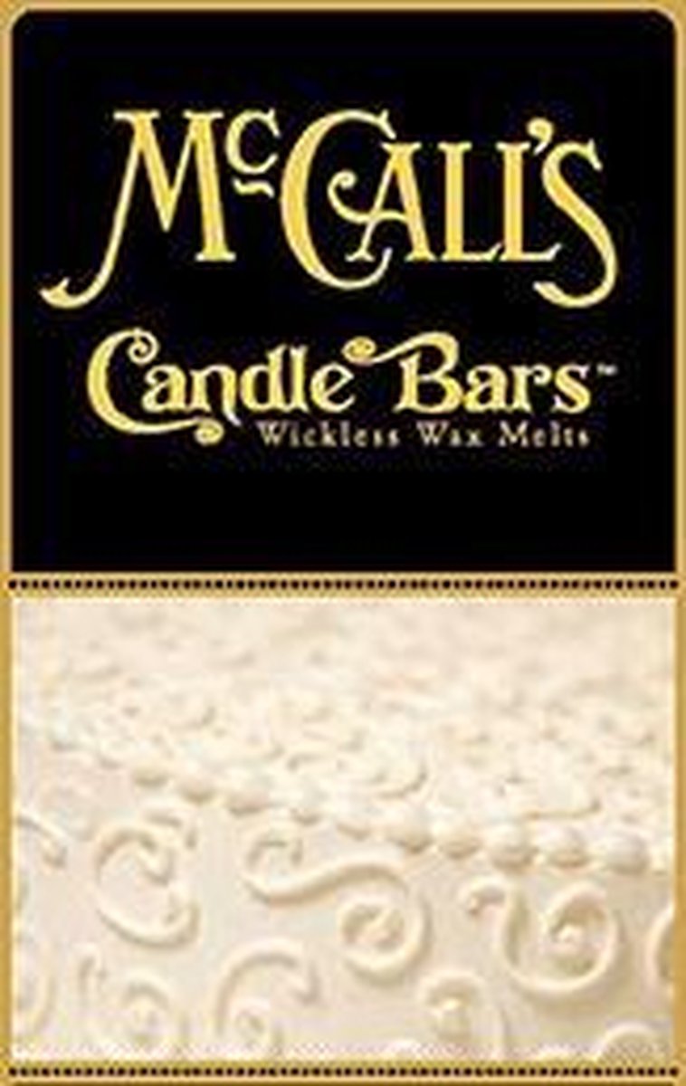McCall's Candles 6 Candle Bars Haley's Butter Frosting