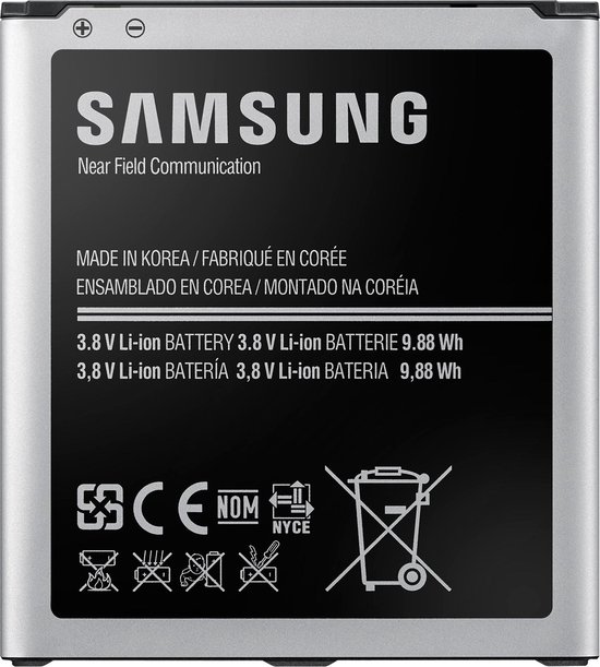 Samsung 2600mAh Lithium-Ion (Li-Ion) 2600mAh oplaadbare batterij/accu | bol .com