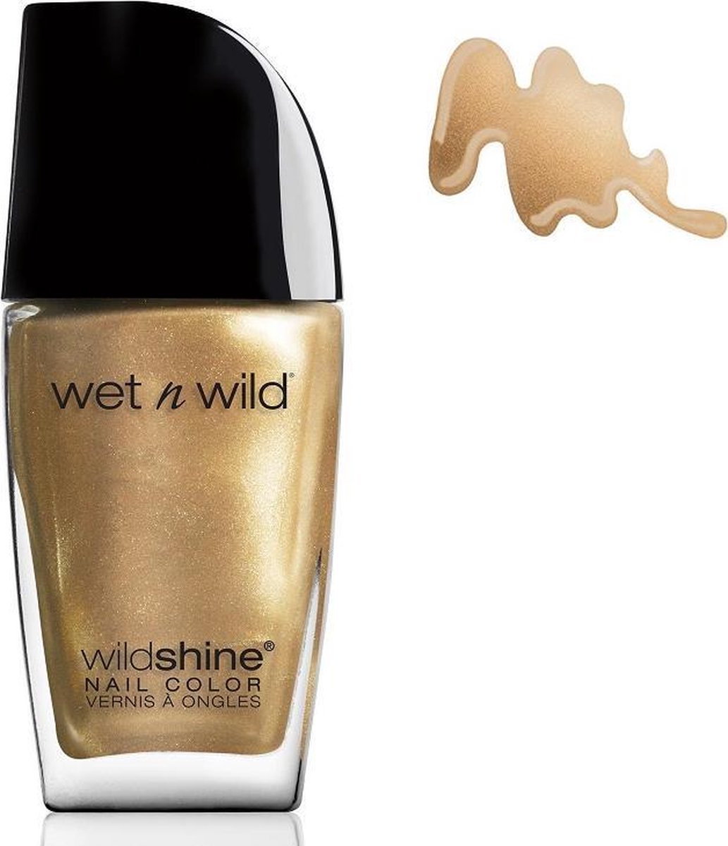 Wet 'n Wild Wild Shine Nail Color - 470B Ready to Propose - Nagellak - 12.3 ml - Goud