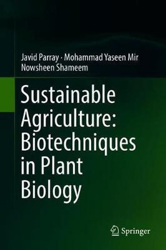 Sustainable Agriculture Biotechniques in Plant Biology - cover