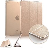 iPad 2017 Smart Cover Case - Texture Champagne Goud