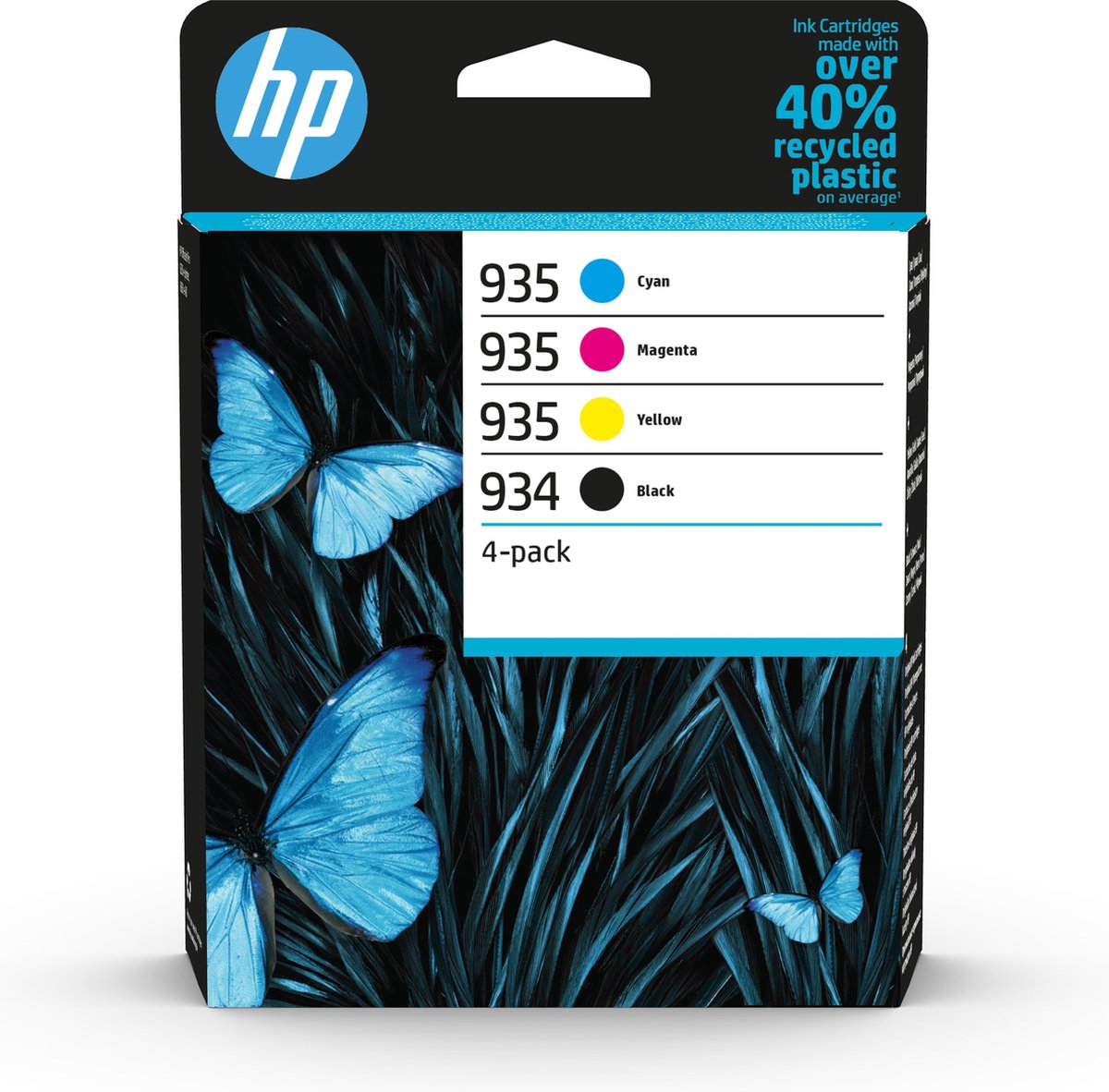 HP 934/935 - Inktcartridge - Multipack - B/C/M/Y (6ZC72AE)