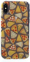 GadgetBay Transparant Pizza hoesje TPU case iPhone X XS - Doorzichtig