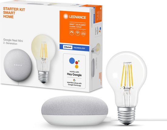 LEDVANCE starterkit met Google Nest Mini en lampen