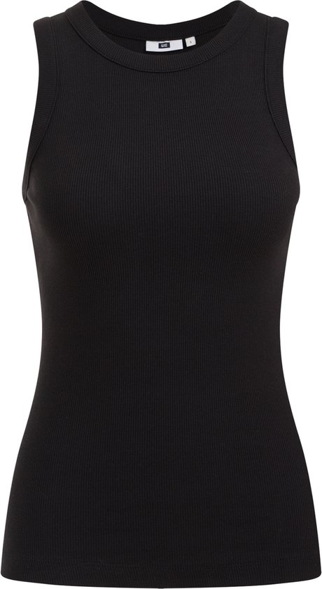 WE Fashion Débardeur femme côtelé