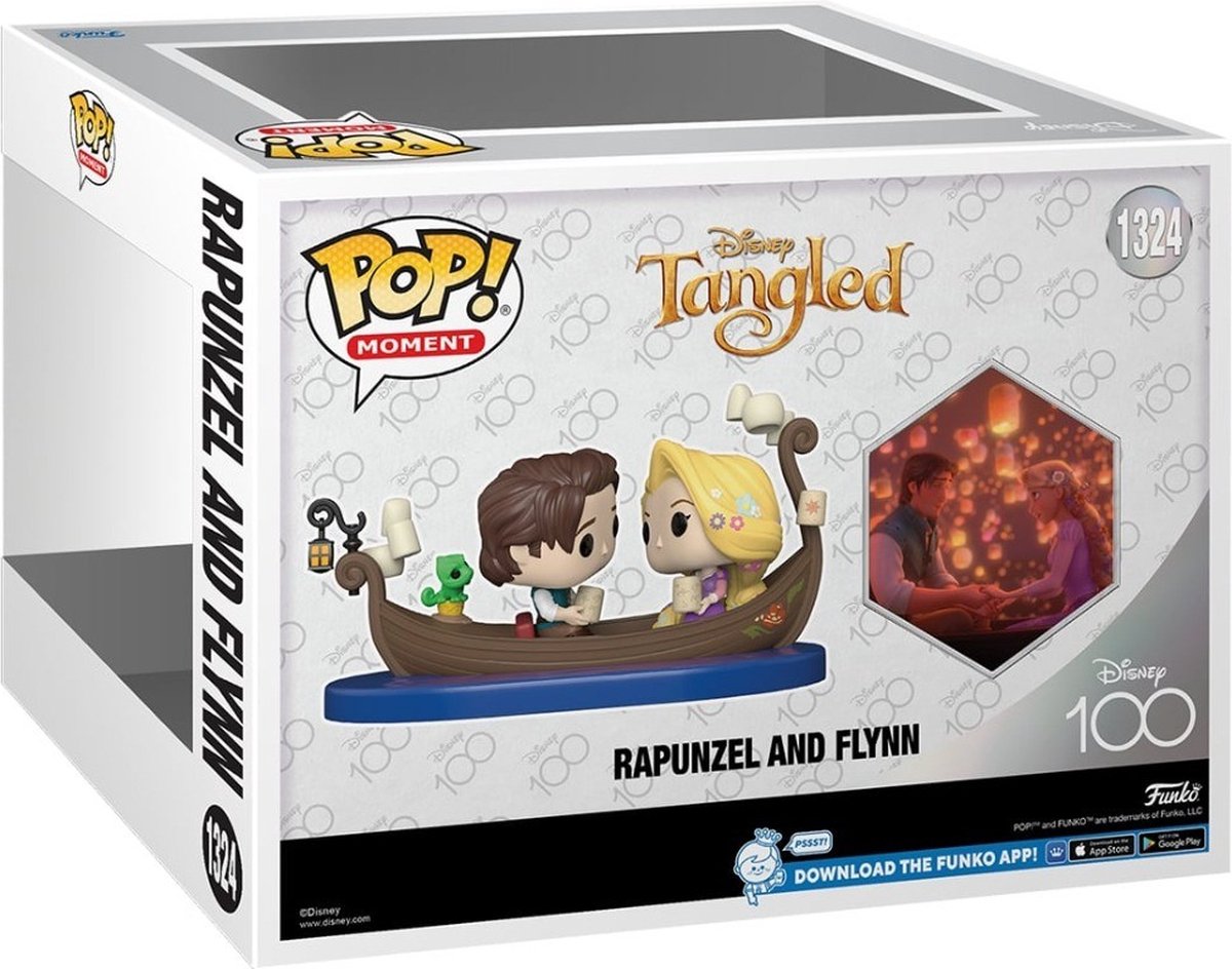 Funko POP! Disney Raiponce-Flynn with Wanted Poster Limitée (Neuf avec