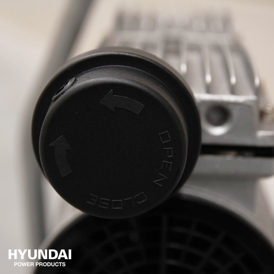 Hyundai stille compressor 6 liter - olievrij - 8 BAR - 59 dB 'Super Silent'. — afbeelding 5