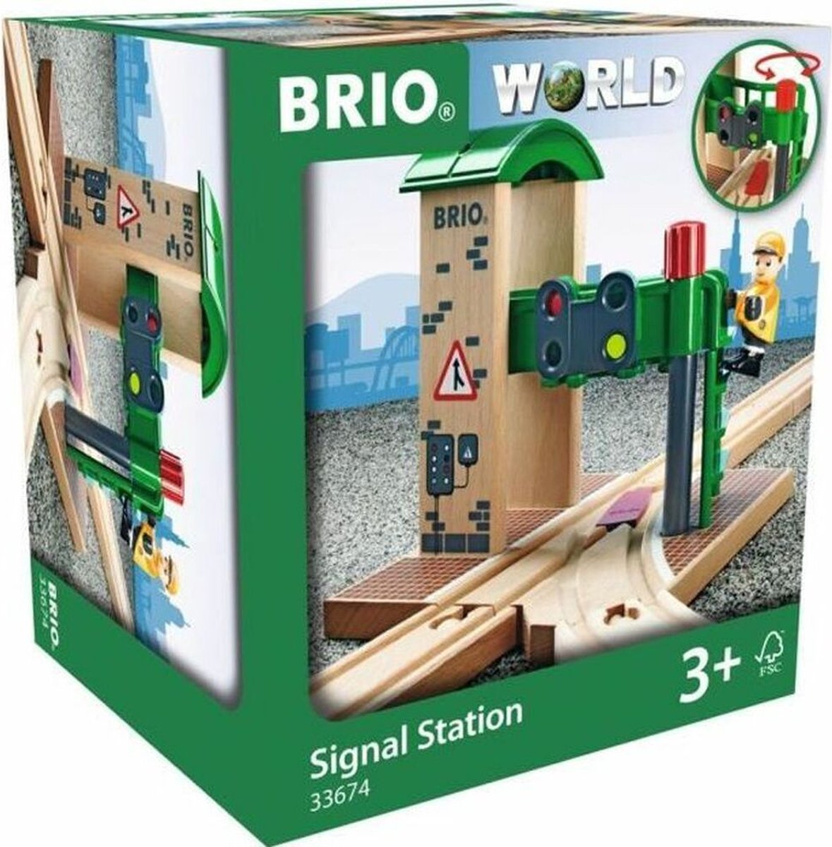 BRIO Seinstation - Trein speelgoed voor hand-oog coördinatie - 33674 — afbeelding 11
