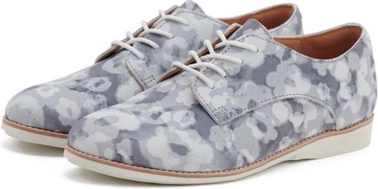 Rollie | Dames | Veterschoen | Derby Grey Floral | Maat 39
