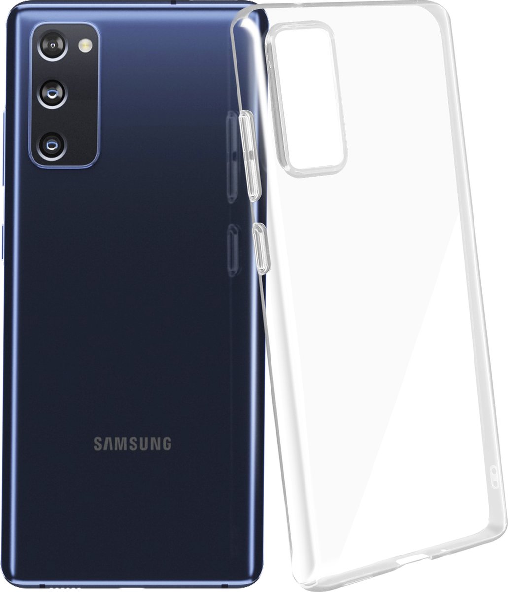 Geschikt voor Galaxy S20 FE Siliconen flexibele ultradunne transparante hoes
