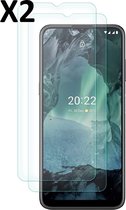 Screenprotector geschikt voor Nokia G21 Screenprotector Gehard Glas - Screenprotector geschikt voor Nokia G11 ScreenprotectorTempered Glass - 2 Stuks