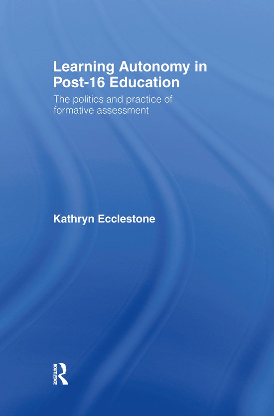 Learning Autonomy in Post-16 Education - cover