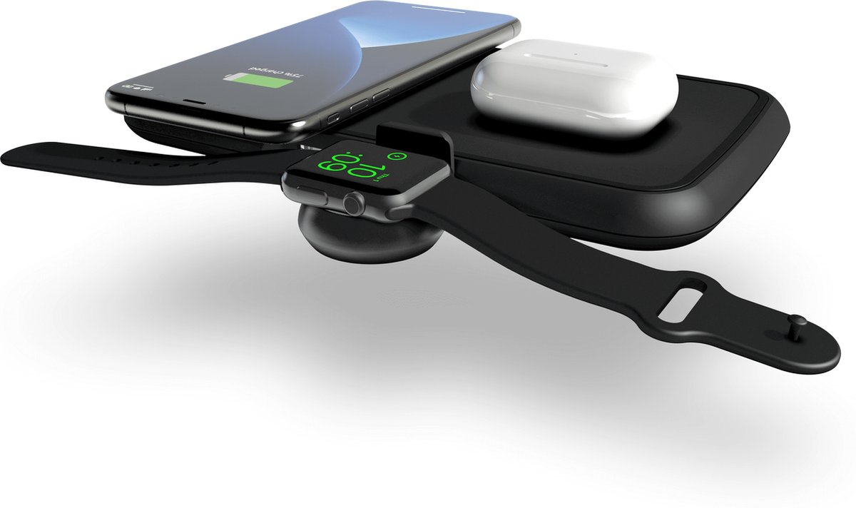 Bundel: Dubbele draadloze powerbank + Apple Watch USB-stick