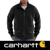 Carhartt Midweight Mock Neck Zip Sweatshirt Black Heren