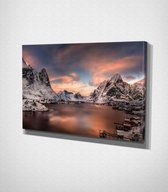 Lofoten Norway Canvas - 60 x 40 cm