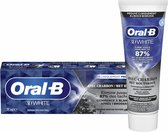 Oral-B Tandpasta 3D White Houtskool - 12 x 75 ml - Voordeelverpakking