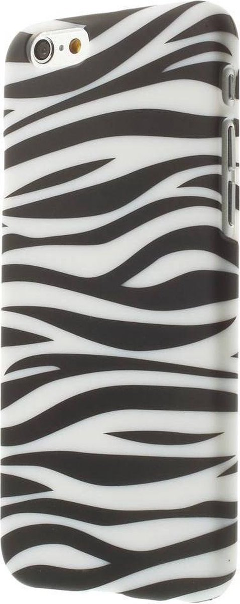 Zebra print iPhone 6 hardcase hoesje