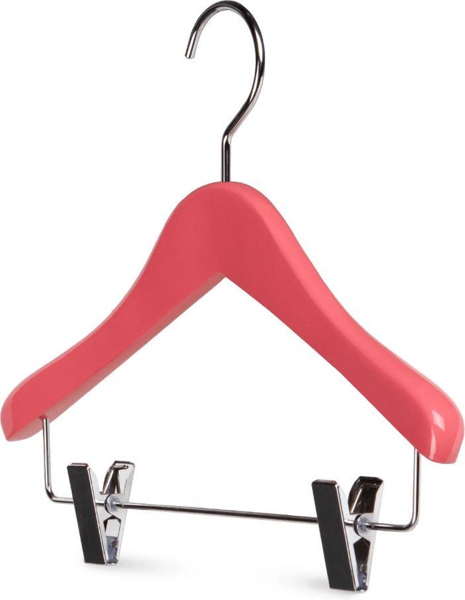 YourHanger Kids velvet roze broekhangers - 2 stuks