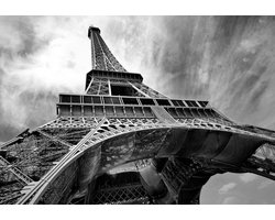 Fotobehang - Vlies Behang - Eiffeltoren in Parijs - 368 x 254 cm