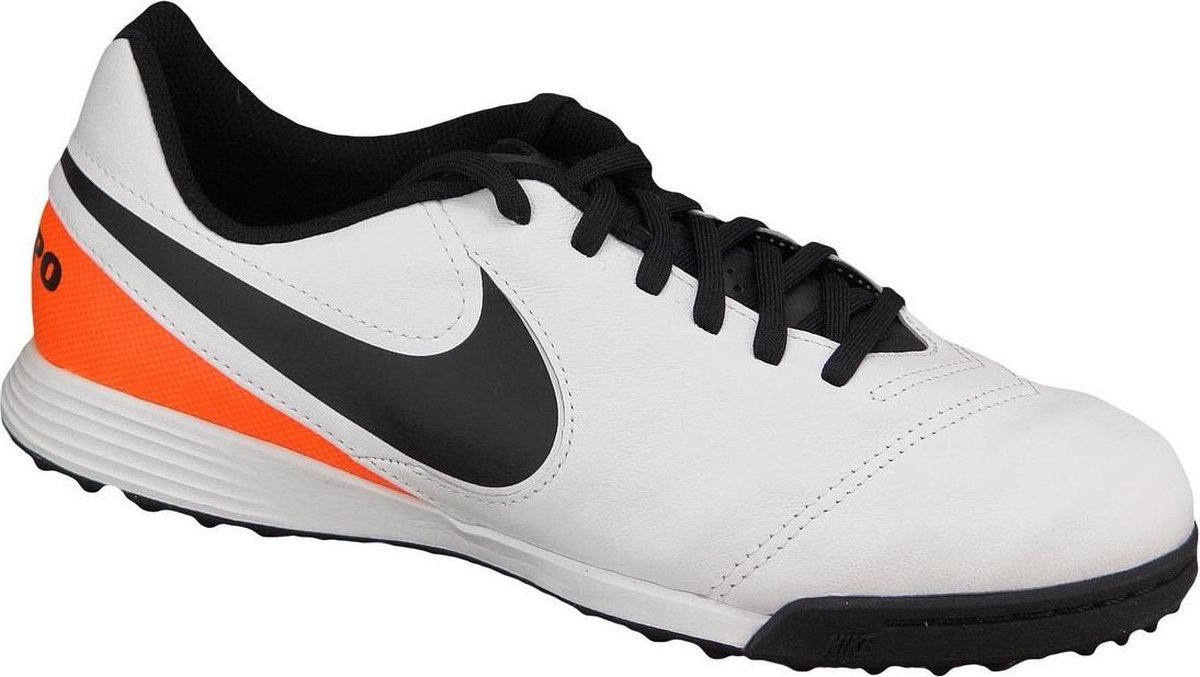 Nike Kids Tiempo Legend VI TF Jr 819191 108, Kinderen, Wit, Kunstgrasschoenen maat: 38,5 EU Nike Kids Tiempo Legend VI TF Jr 819191 108, Kinderen, Wit, Kunstgrasschoenen maat: 38,5 EU