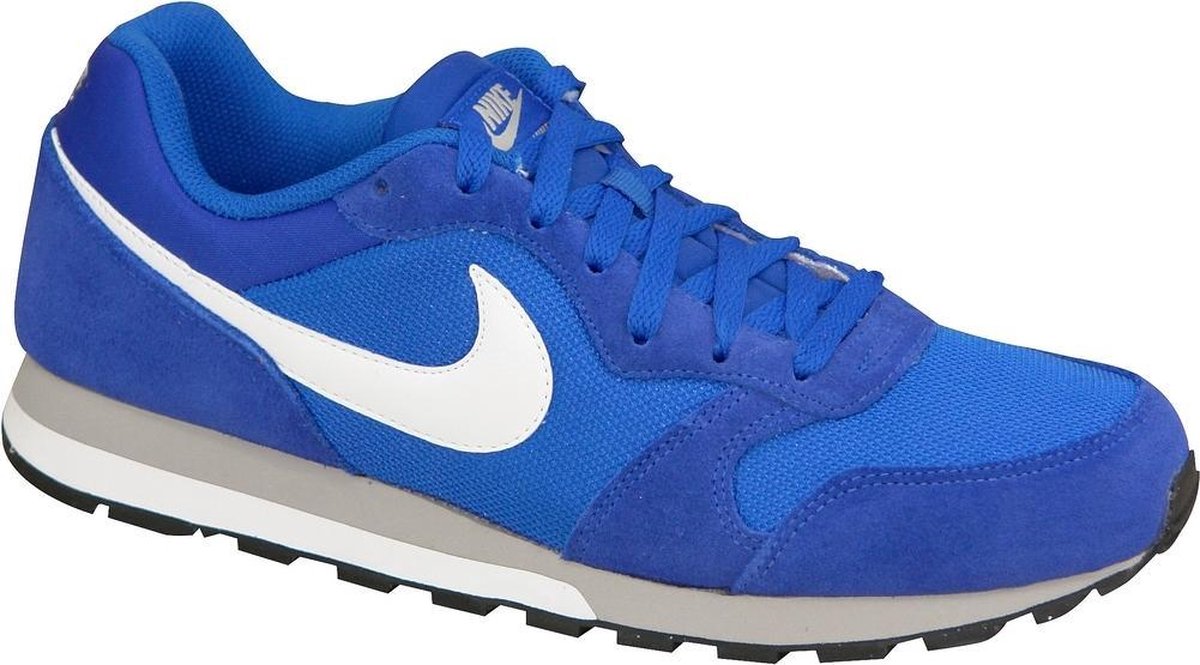 beweging Boekhouder Verrast zijn Nike MD Runner 2 Sneakers - Maat 44.5 - Heren - Blauw/Wit/Grijs | bol.com