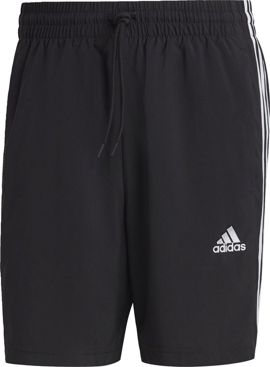 adidas Sportswear AEROREADY Essentials Chelsea 3-Stripes Short - Heren - Zwart- M